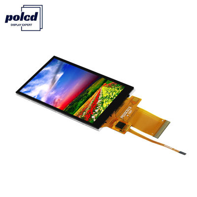 Touch screen capacitivo a 3,5 pollici dell'affissione a cristalli liquidi di Tft di MCU di Polcd 450 Tft di luminosità 8080