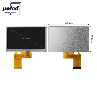 Display LCD a 4,3 pollici 480x272 Tft Polcd Display LCD touch screen RGB a 24 bit