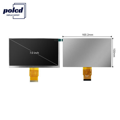 Polcd RoHS 300 Nit Display LCD a 7 pollici pixel 800X480 modulo TFT LCD